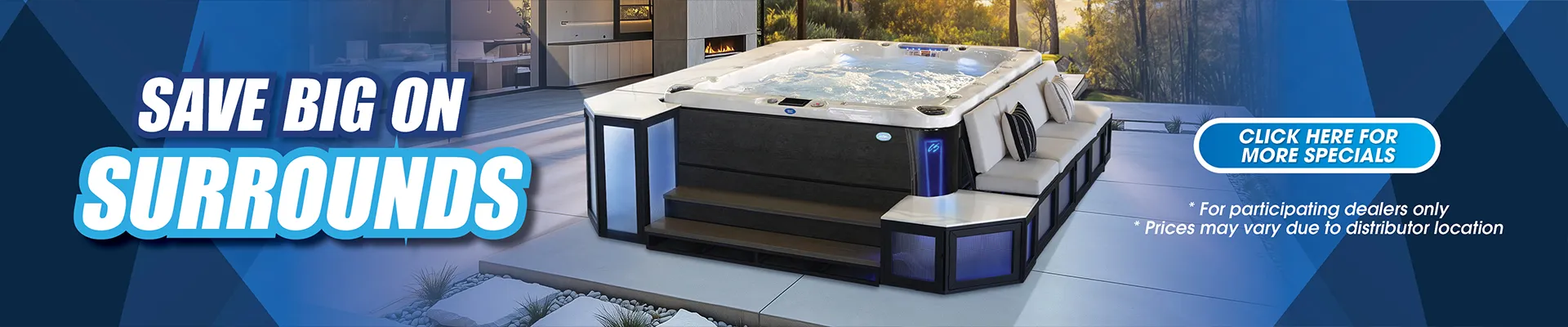 Calspas hot tub being used in a family setting - Wyoming